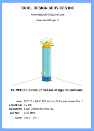 Pressure Vessel Design